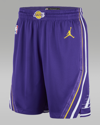 JORDAN & LAKERS バスケットボールパンツ Los Angeles Lakers Statement Edition Swingman Men's Jordan Dri-FIt